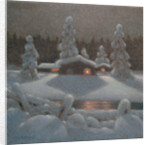 Winter Night by Bror Lindh