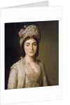 Portrait of Zoie Ghica, the Princess of Moldavia, 1777 by Alexander Roslin