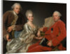 John Jennings, his Brother and Sister-in-Law, 1769 by Alexander Roslin