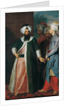 Mustapha Aga and his Retinue, 1730s by Georg Engelhard Schroeder