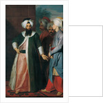Mustapha Aga and his Retinue, 1730s by Georg Engelhard Schroeder