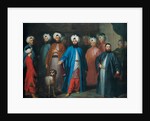 Mehmed Said Efendi and his Retinue, 1740s by Georg Engelhard Schroeder