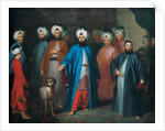 Mehmed Said Efendi and his Retinue, 1740s by Georg Engelhard Schroeder