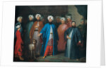 Mehmed Said Efendi and his Retinue, 1740s by Georg Engelhard Schroeder