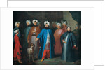 Mehmed Said Efendi and his Retinue, 1740s by Georg Engelhard Schroeder