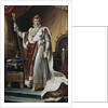 Portrait of Emperor Napoléon I Bonaparte in his Coronation Robes, ca 1804 by François Pascal Simon Gérard
