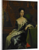 Portrait of Princess Hedvig Sofia of Sweden, Duchess of Holstein-Gottorp, End of 17th cen by David von Krafft