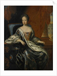 Portrait of Hedvig Eleonora of Holstein-Gottorp, Queen of Sweden by David von Krafft