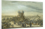 Catherine the Great Visiting the Ice Mountain in Saint Petersburg, 1788 by Benjamin Paterssen