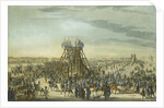Catherine the Great Visiting the Ice Mountain in Saint Petersburg, 1788 by Benjamin Paterssen