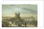 Catherine the Great Visiting the Ice Mountain in Saint Petersburg, 1788 by Benjamin Paterssen