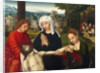 Pietà at the Foot of the Cross, ca 1530 by Ambrosius Benson