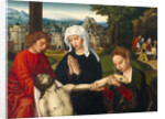 Pietà at the Foot of the Cross, ca 1530 by Ambrosius Benson
