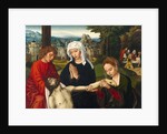 Pietà at the Foot of the Cross, ca 1530 by Ambrosius Benson