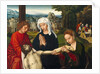 Pietà at the Foot of the Cross, ca 1530 by Ambrosius Benson