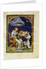 Jean de Vaudetar presents his gift of a book to Charles V of France. by Jan Bondol