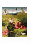 Saint John the Baptist in the Desert by Hieronymus Bosch