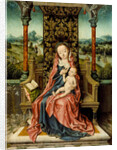 Madonna and Child Enthroned, c. 1510 by Aelbrecht Bouts