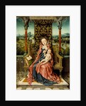 Madonna and Child Enthroned, c. 1510 by Aelbrecht Bouts