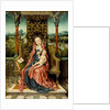 Madonna and Child Enthroned, c. 1510 by Aelbrecht Bouts