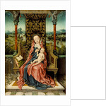 Madonna and Child Enthroned, c. 1510 by Aelbrecht Bouts