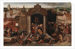 Christ Driving the Traders from the Temple, after 1569 by Pieter Bruegel the Elder