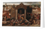 Christ Driving the Traders from the Temple, after 1569 by Pieter Bruegel the Elder