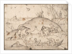 Big Fish Eat Little Fish, 1556 by Pieter Bruegel the Elder