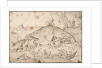 Big Fish Eat Little Fish, 1556 by Pieter Bruegel the Elder
