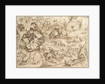 Acedia (Sloth) From the series Seven Deadly Sins, 1557 by Pieter Bruegel the Elder