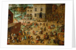 Children?s Games, 1560 by Pieter Bruegel the Elder