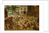 Children?s Games, 1560 by Pieter Bruegel the Elder