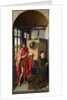 Saint John the Baptist and the Franciscan Heinrich von Werl, 1437 by Robert Campin