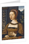 Portrait of Isabella of Austria, Queen of Denmark, ca 1524 by Jacob Cornelisz van Oostsanen