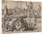 The Colossus of Rhodes by Philipp Galle
