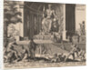The Statue of Jupiter at Olympia by Philipp Galle