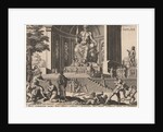 The Statue of Jupiter at Olympia by Philipp Galle