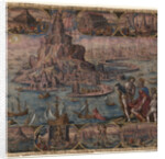 The Lighthouse at Alexandria by Philipp Galle