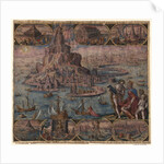 The Lighthouse at Alexandria by Philipp Galle