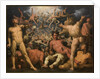 The Fall of the Titans, ca 1590 by Cornelis Cornelisz. van Haarlem