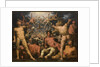 The Fall of the Titans, ca 1590 by Cornelis Cornelisz. van Haarlem