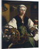 Portrait of a Lady spinning, ca 1531 by Maarten Jacobsz van Heemskerck
