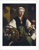 Portrait of a Lady spinning, ca 1531 by Maarten Jacobsz van Heemskerck