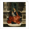 The Madonna and Child Enthroned, 16th century by Adriaen Isenbrant