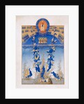 The Fall of the Rebel Angels (Les Très Riches Heures du duc de Berry), 1412-1416 by Limbourg brothers