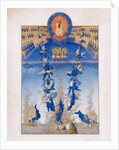 The Fall of the Rebel Angels (Les Très Riches Heures du duc de Berry), 1412-1416 by Limbourg brothers