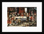Burlesque Feast, c. 1550 by Jan Mandyn
