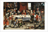 Burlesque Feast, c. 1550 by Jan Mandyn
