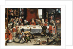 Burlesque Feast, c. 1550 by Jan Mandyn