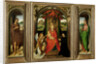 Small Triptych of St. John the Baptist, c. 1490 by Hans Memling